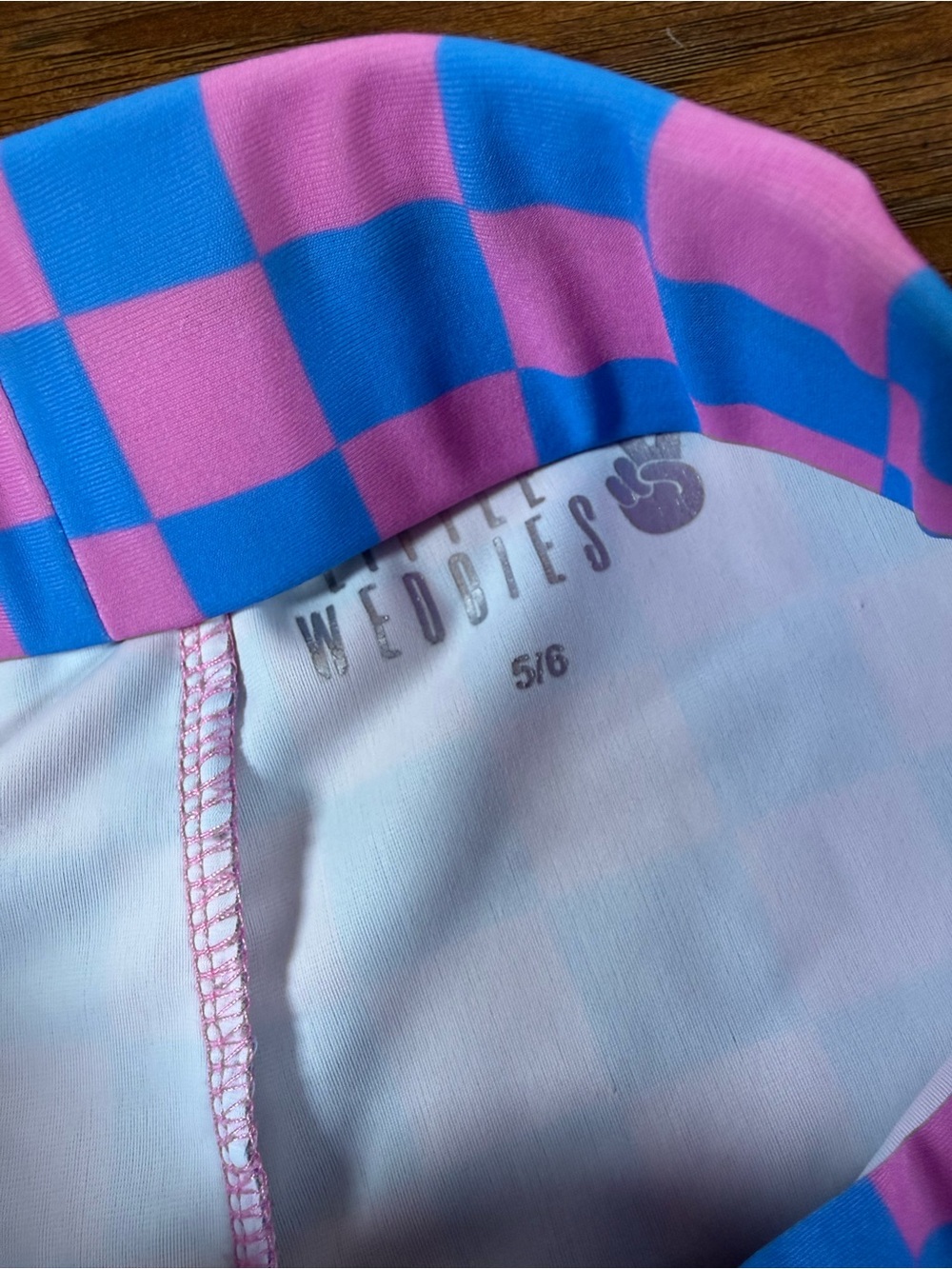 Little Wedgies Girls 2 piece Swim Size 5/6 - Picture 3 of 3